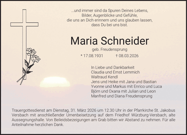 ...und immer sind da Spuren Deines Lebens