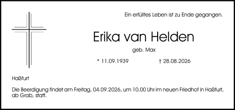 Ein erf&uuml;lltes Leben ist zu Ende gegangen