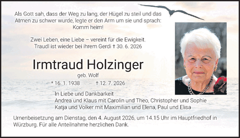 Als Gott sah, dass der Weg zu lang
