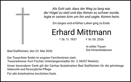 Als Gott sah, dass der Weg zu lang war