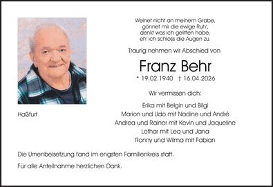 Weinet nicht an meinem Grabe