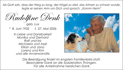 Als Gott sah, dass der Weg zu lang