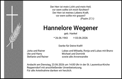 Der Herr ist mein Licht und mein Heil vor wem sollte ich mich f&uuml;rchten?