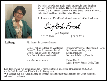 Du siehst den Garten nicht mehr grünen Du siehst den Garten nicht mehr grünen
