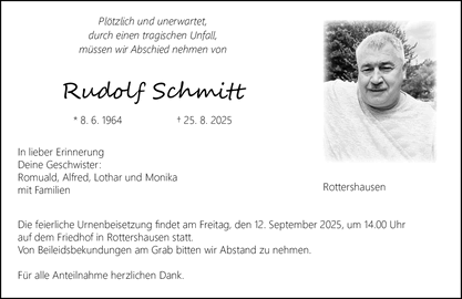Plötzlich und unerwartet