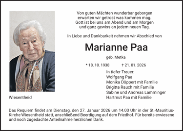 Von guten M&auml;chten wunderbar geborgen erwarten wir getrost was kommen mag