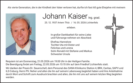 Als vierte Generation, die in der Kindheit den Vater verloren hat