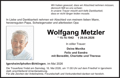 Wir haben gewusst, dass wir Abschied nehmen m&uuml;ssen