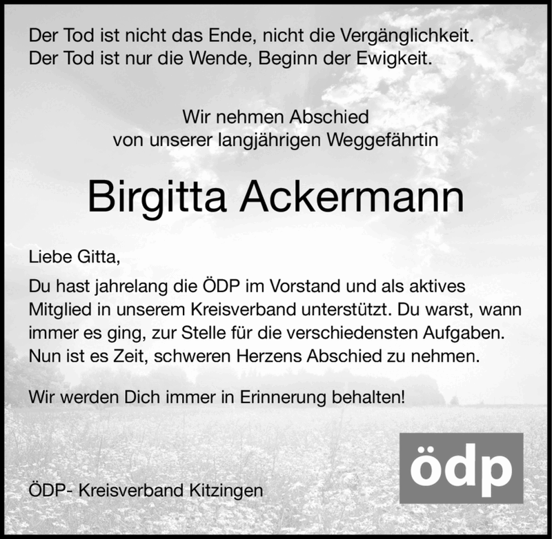 Der Tod ist nicht das Ende