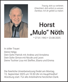 Traurig, dich zu verlieren